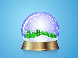 Nature - Snow Globe Forest 