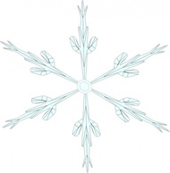 Snowflake 6 clip art