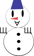 Snowman clip art 