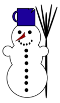 Cartoon - Snowman2 