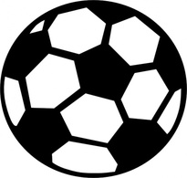 Objects - Soccer Ball clip art 