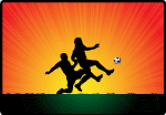 Soccer Players Africa Background Preview