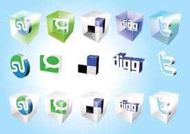 Social Bookmark Icons Preview