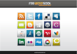 Social Icons Vector 