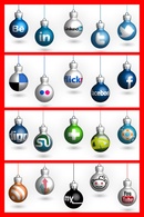 Icons - Social Media Christmas 