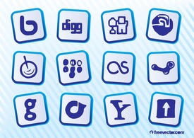 Icons - Social Media Sites 