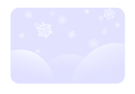 Holiday & Seasonal - Soft Blue Snowflakes 