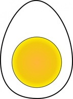 Food - Soft Boiled Egg clip art 