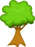 Soft Trees clip art