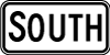 South Traffic Sign 