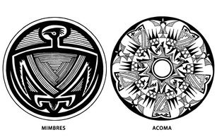 Southwest Native American Pottery Design Vectors Preview