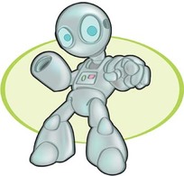 Technology - Space Robot Vector 4 