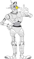 Technology - Space Robot Vector 5 