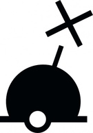 Spherical Buoy clip art 