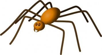 Animals - Spider clip art 