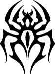 Spider Tribal Style Free Vector 