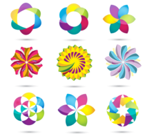 Elements - Spiral Pack Colourful Vector 