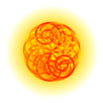 Spiral sun