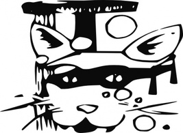 Spy Cat clip art Preview