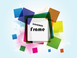 Backgrounds - Squares Frame 