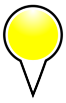 Maps - Squat Marker Yellow 