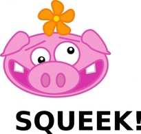 Squeek! clip art