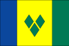 St Vincent Vector Flag