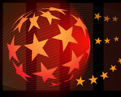 Star Ball Abstract Vector