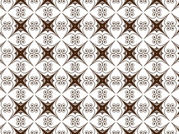 Backgrounds - Star Scroll Pattern 