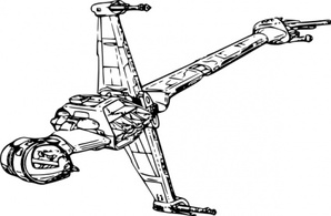 Starfighter Starwars clip art Preview