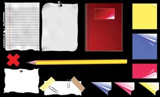 Stationery vector 