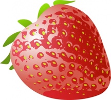 Food - Stawberry Fresh Fruit clip art 