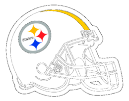 Steelers Black Helmet 