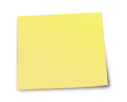 Sticky note