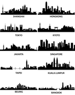 Stock World Cities Vector Preview