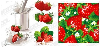 Strawberry milk and dynamic vector material Preview