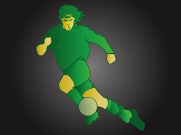 Sports - Stylized Football Player 