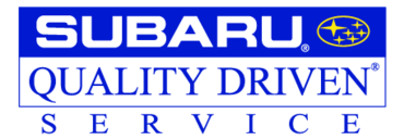 Subaru Quality Driven Service