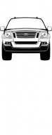 Suburban Vehicle Front clip art