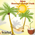 Summer Design Vector Elements 