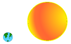 Sun and Earth