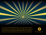 Sunburst Vector Background 