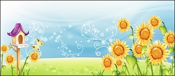Sunflower scenery Preview