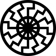 Sunwheel clip art