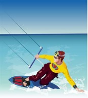 Surfing sport vector 2