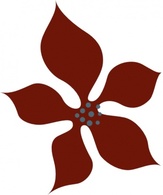 Sutrannu Red Flower clip art