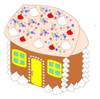 Cartoon - Sweet House 