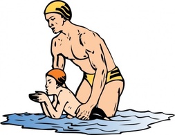 Swim Lesson clip art Preview