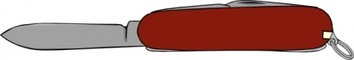 Military - Swiss Army Knife clip art 