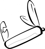 Military - Swiss Army Knife clip art 